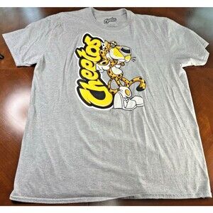Cheetos Chester Cheetah Men's XXL T-Shirt Flaming Hot Cheesy Tee